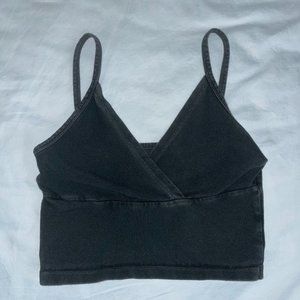 Brandy Melville Black Amara Tank
